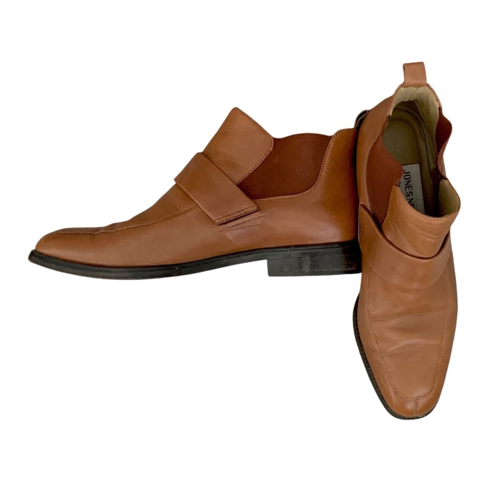 Jones New York 6 cognac leather pull on old money jodhpurs equestrian riding